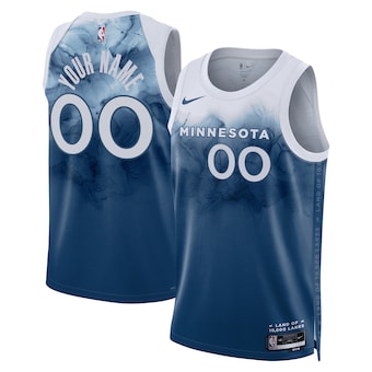 Custom Minnesota Timberwolves Jersey